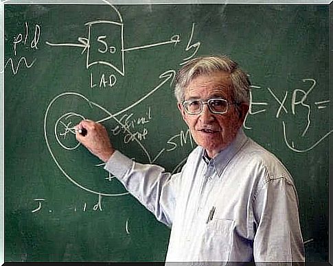 Noam Chomsky is a well-known theorist in educational psychology.